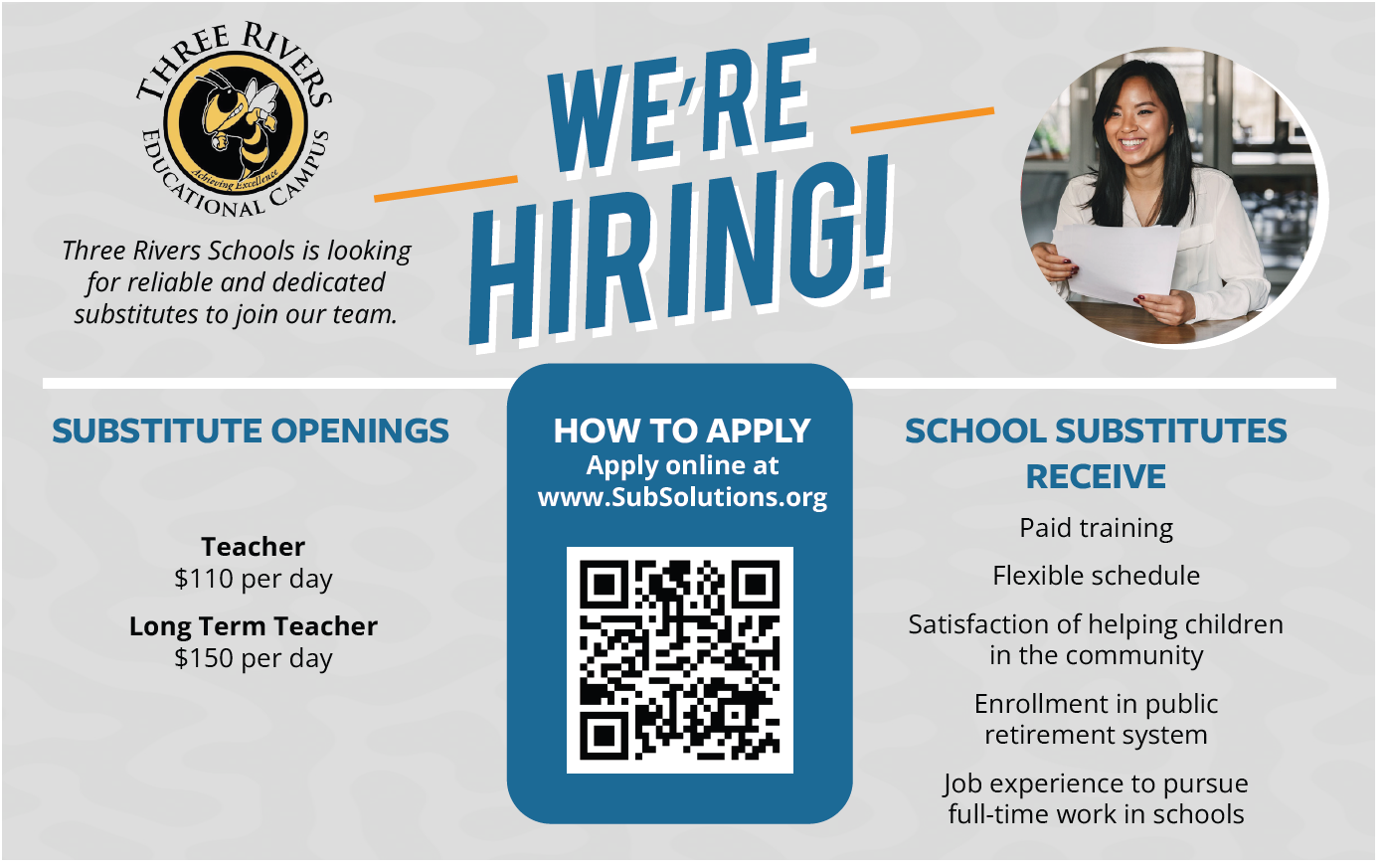 hiring substitutes through Sub Solutions
